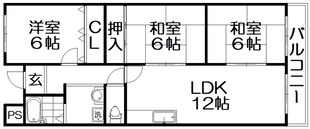 ブランシュメゾンの物件間取画像